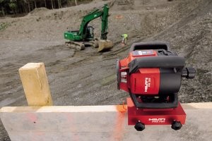 Hilti PR 35 Rotating Laser does it all