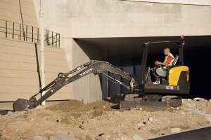 Compact excavators from Volvo Construction Equipment offer big performance in a smaller size