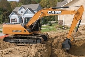 Case CX210C excavator boosts power and fuel economy