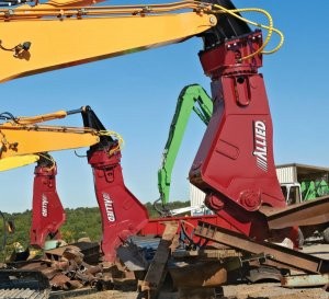 Allied’s all-new AMS Series Mobile Shears pack up to 1,600 tons of cutting force