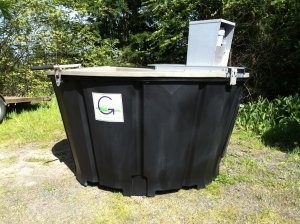 On-site food waste composter