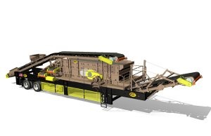Deister adds highly-mobile, Heavy-Duty Horizontal Screening Plant with Feed Conveyor to new line of versatile portable units