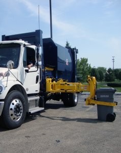 Automated Side Loader for residential pick up