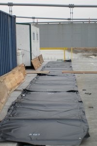 Powerblanket Extra-Hot blankets accelerate cold weather construction jobs