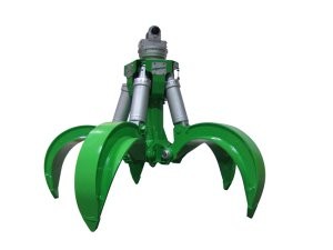 Sennebogen attachment lineup includes new five-tine grapples Sennebogen attachment lineup includes new five-tine grapples