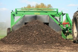 Enhanced drum on the Sittler 512 windrow turner