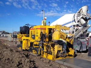 GOMACO introduces the new GT-3200 zero-clearance sidewalk paver specifically for rehabilitation projects