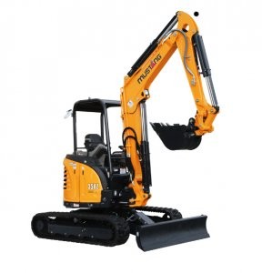 Mustang 350 NXT2 Zero-Tail-Swing Compact Excavators Mustang 350 NXT2 Zero-Tail-Swing Compact Excavators