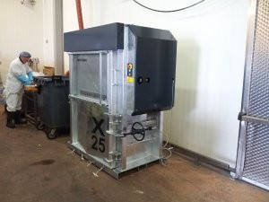 Vertical balers offered in galvanized version with food-grade oil