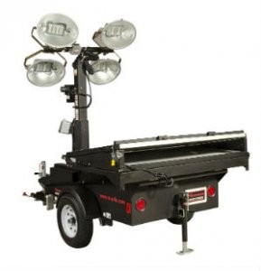 Magnum MLT4000S Solar Hybrid Light Tower  an Alternative to Diesel-Fueled Units