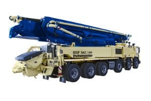 New, Lightweight 56Z Truck-Mounted Concrete Boom Pump  Introduced by Putzmeister America, Inc.