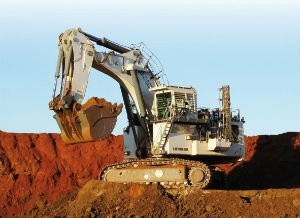Liebherr's  R 9400 Mining Excavator