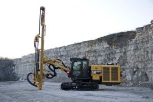 Cat® MD5150 Track Drill reduces cycle time, improves productivity
