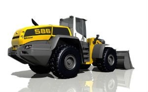 Liebherr's power-split transmission wheel loader