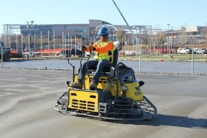 Wacker Neuson offers a full range of ride-on trowels, fit for any job, in any condition