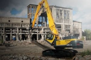Hyundai Construction Equipment Unveiled R520LC-9A Demolition Excavator at ConExpo