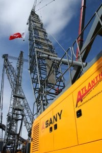 Sany SCC8150 165-Ton Crawler Crane