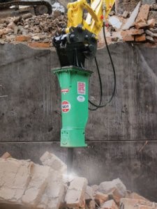 Montabert 501 NG hydraulic breaker provides operators with greater power-to-weight ratio