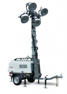 Wacker Neuson introduces vertical mast light towers