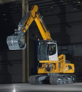 R 924 Crawler Excavator  configured for waste and recycling applications