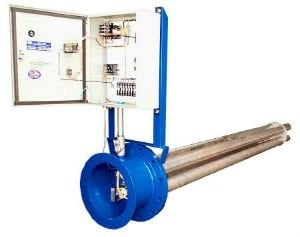 100% Efficient Electric Flanged Immersion Heaters Simplify Maintenance