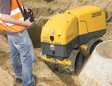 Infrared remote control system Trench Rollers Infrared remote control system Trench Rollers