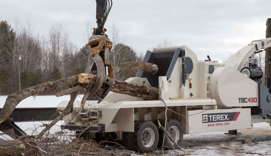   Terex Environmental TBC 430 biomass chipper