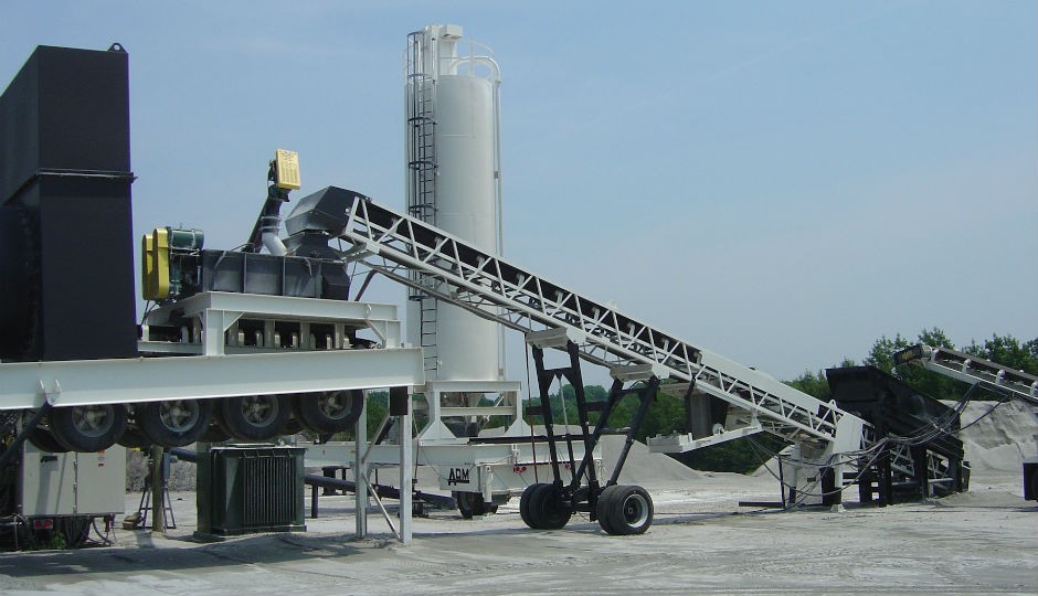 Asphalt Drum Mixers’ Weigh Conveyors 