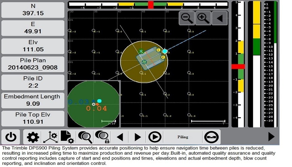 Trimble Announces Land-based 3D Piling Application for Mixed Fleets Trimble Announces Land-based 3D Piling Application for Mixed Fleets