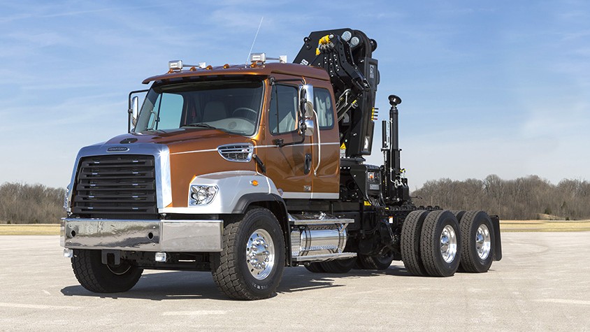 The Freightliner 114SD severe duty truck