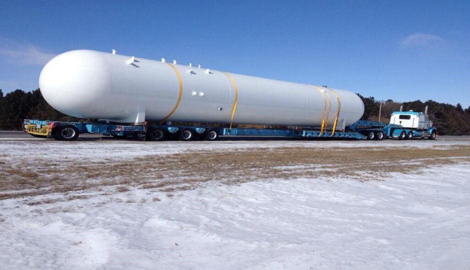 What’s heavy haul? Triton equipment in action, Fargo ND to Grande Prairie, AB