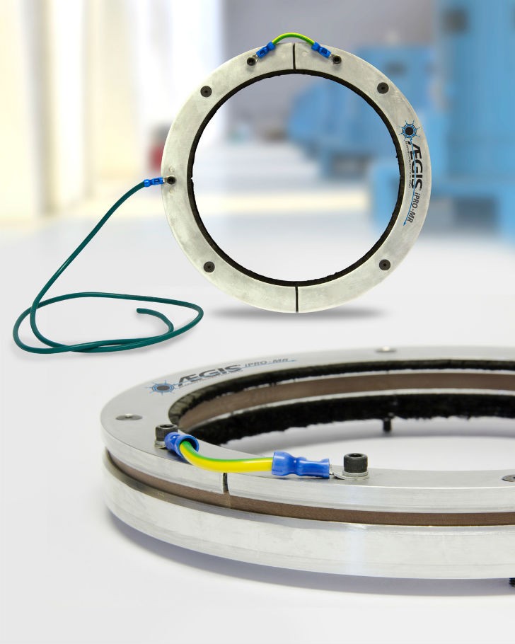 New AEGIS iPRO-MR Monitoring Ring combines shaft grounding and shaft current monitoring for critical applications