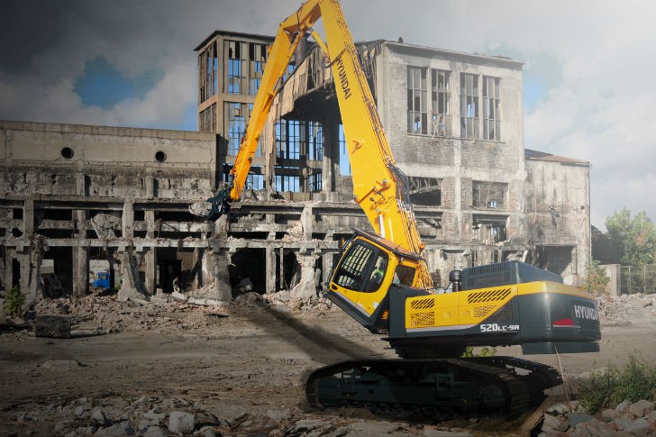 Hyundai Demolition Excavator