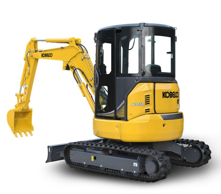 KOBELCO's upgraded SK35SR excavator with iNDr technology.