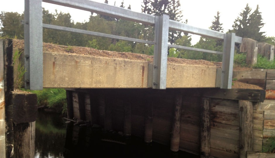 Saskatchewan needed a cost effective way to maintain their huge number of wooden bridges, such as this one.