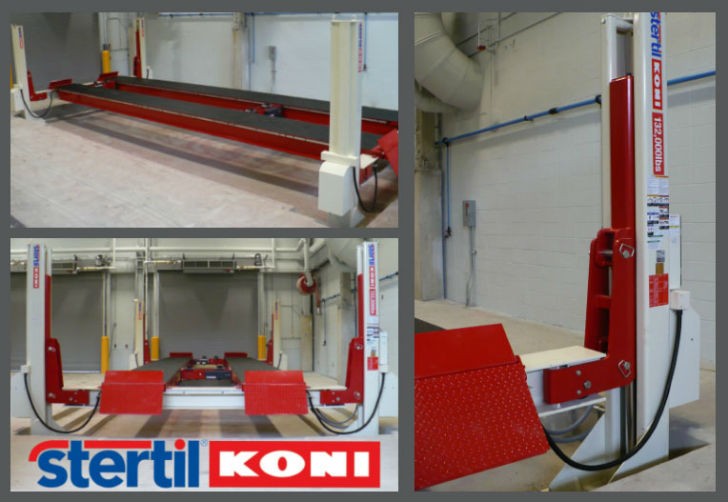 Stertil-Koni Installs Largest Platform Lift of Its Type in North America—Capacity 132,000 lbs.