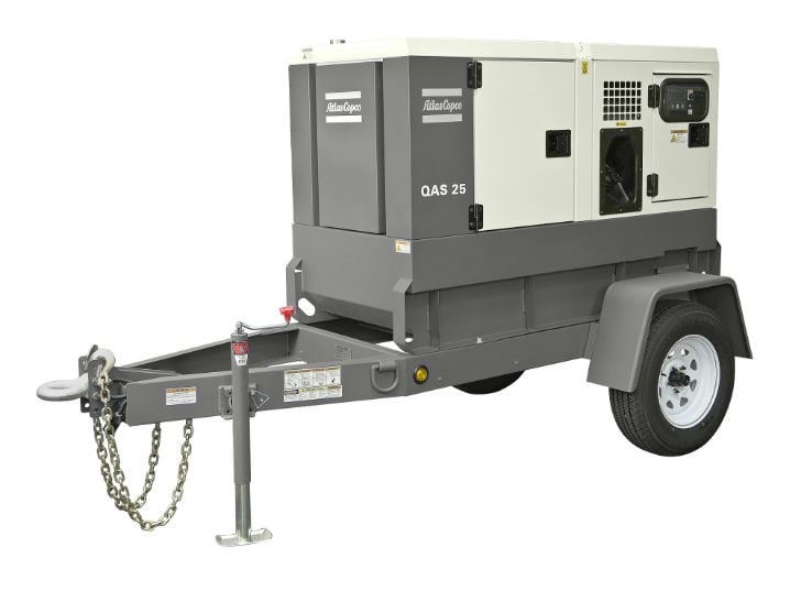 Atlas Copco Launches Tier 4 Final QAS 25 Generator 