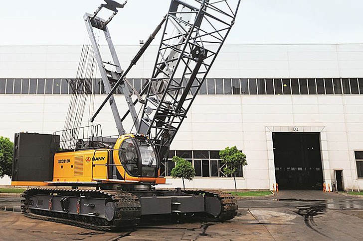 SANY America, Inc. - SCC8150 Crawler Cranes