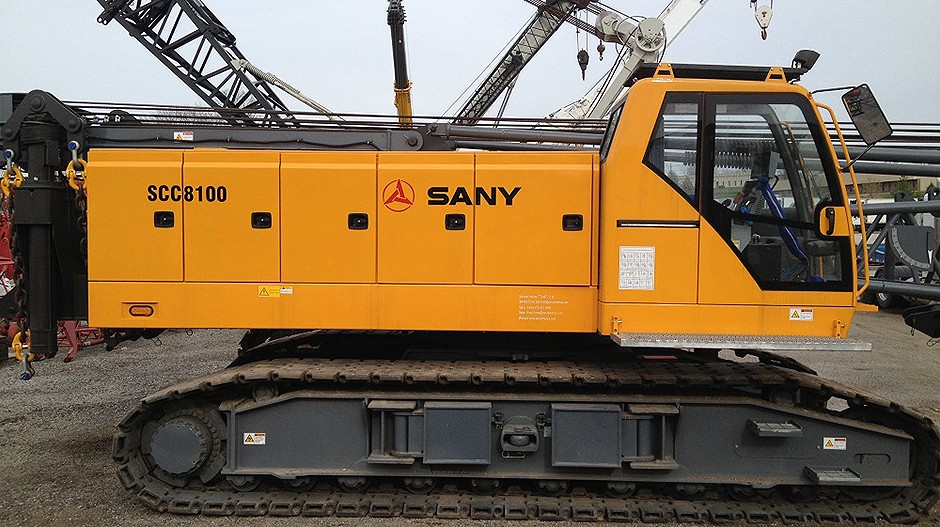 SANY America, Inc. - SCC8100 Crawler Cranes