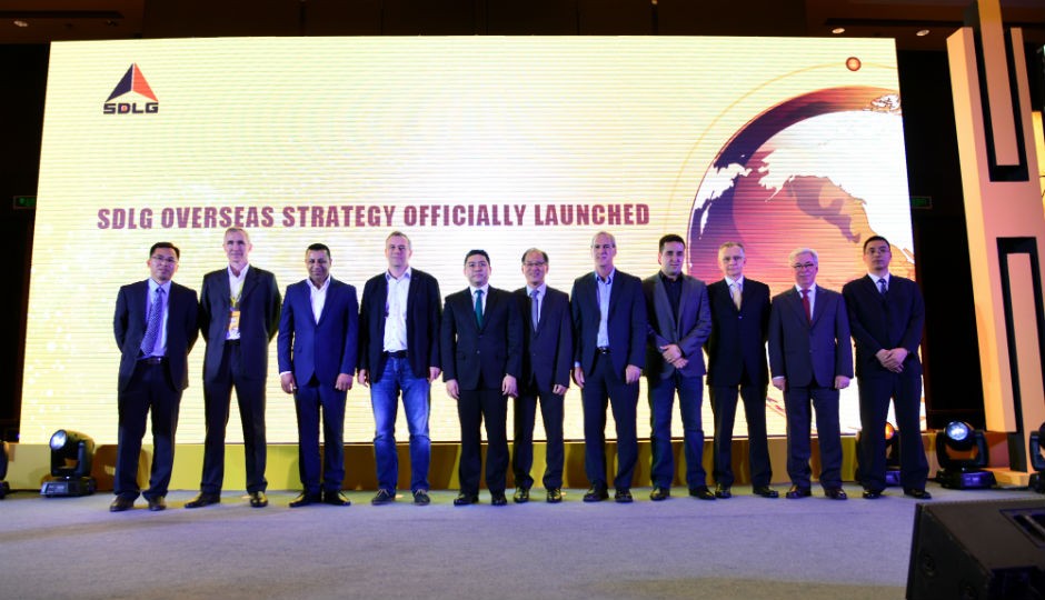 SDLG invited dealers from over 50 global markets to launch its Overseas Sales Strategy 2015-2017