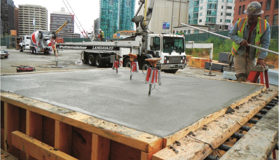 RFID Tags and Monitoring System Speed Concrete Construction