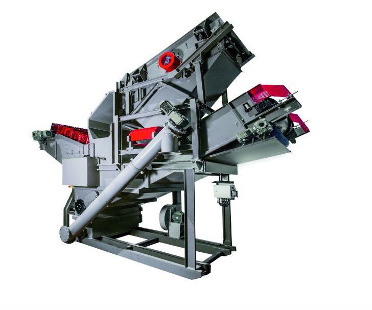 New Jest Waste Recycler Built With Two-Deck, Heavy-Duty Feeder-Screen