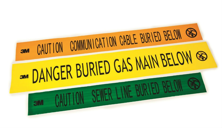 New Electronic Marking System Caution Tape New Electronic Marking System Caution Tape