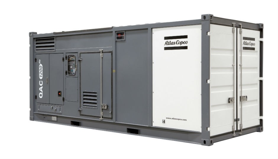 Atlas Copco Featured 1-Megawatt QAC 1200 Generator at POWER-GEN International