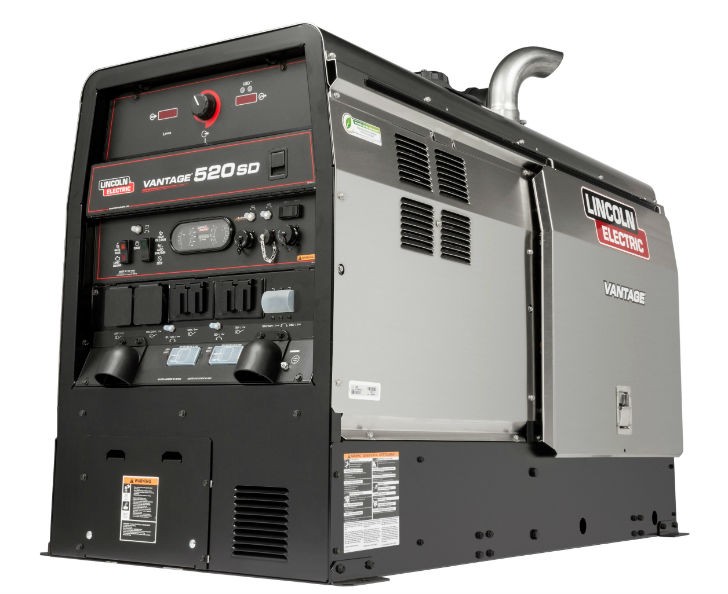 Lincoln Electric Introduces Vantage 520 SD Engine-Driven Welder / Generator