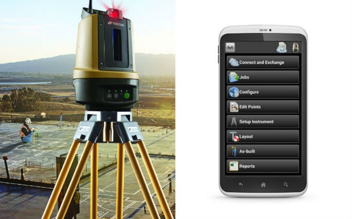 Topcon introduces Android app for LN-100 Layout Navigator