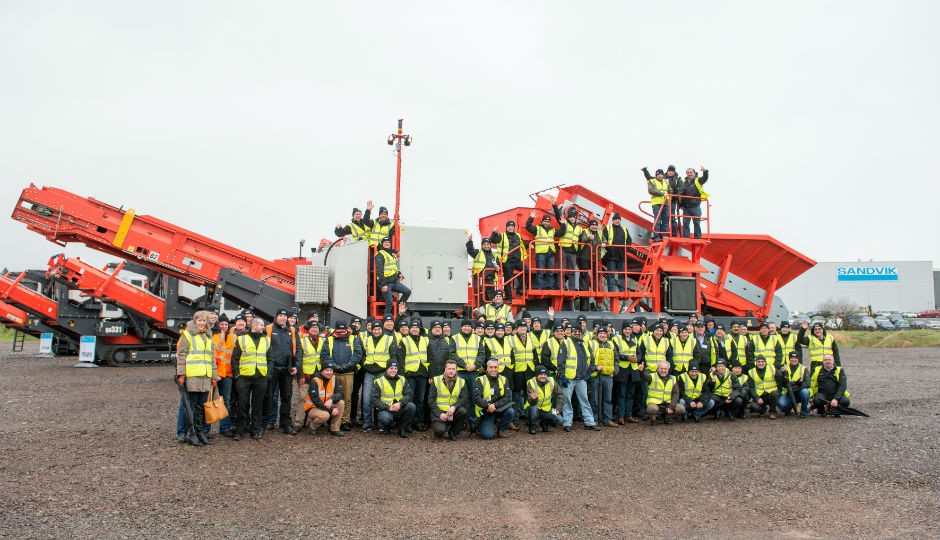 Sandvik Construction Mobile Crushers and Screens Hosted Their Inaugural Global Distributor Conference with 75 People from Almost 50 Distributors Worldwide Taking Part. 
