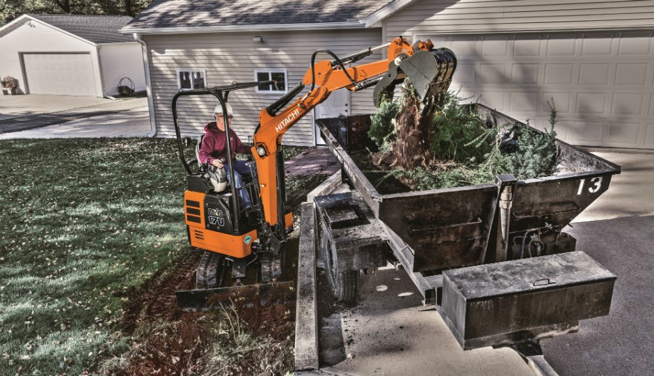  ZX17U-5 Compact Excavator 