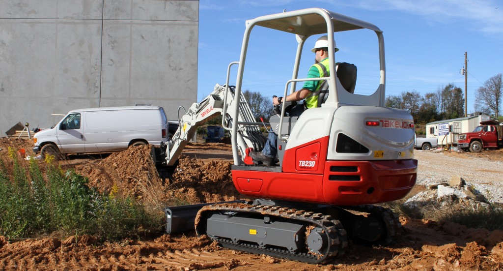 Takeuchi TB230 compact excavator