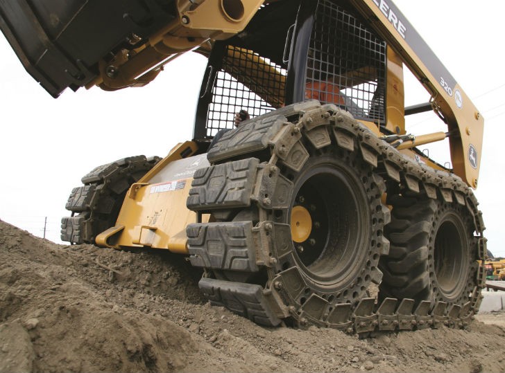 Adding Tracks to a Skid-Steer Loader